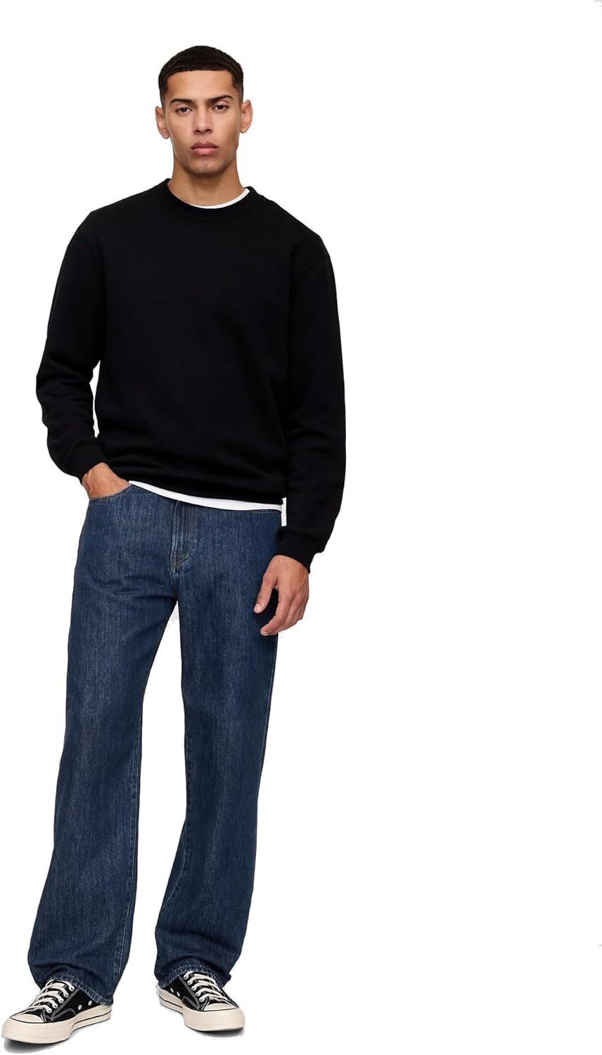 GAP Mens Relaxed Fit Ultrasoft Denim Jean for Everyday Comfort