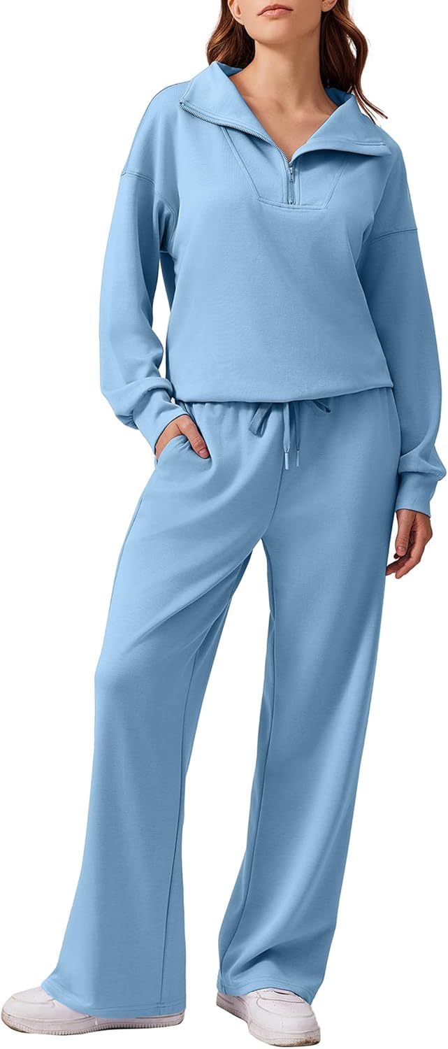 Stylish 2 Piece Sweatsuit Set for Women by PINSPARK