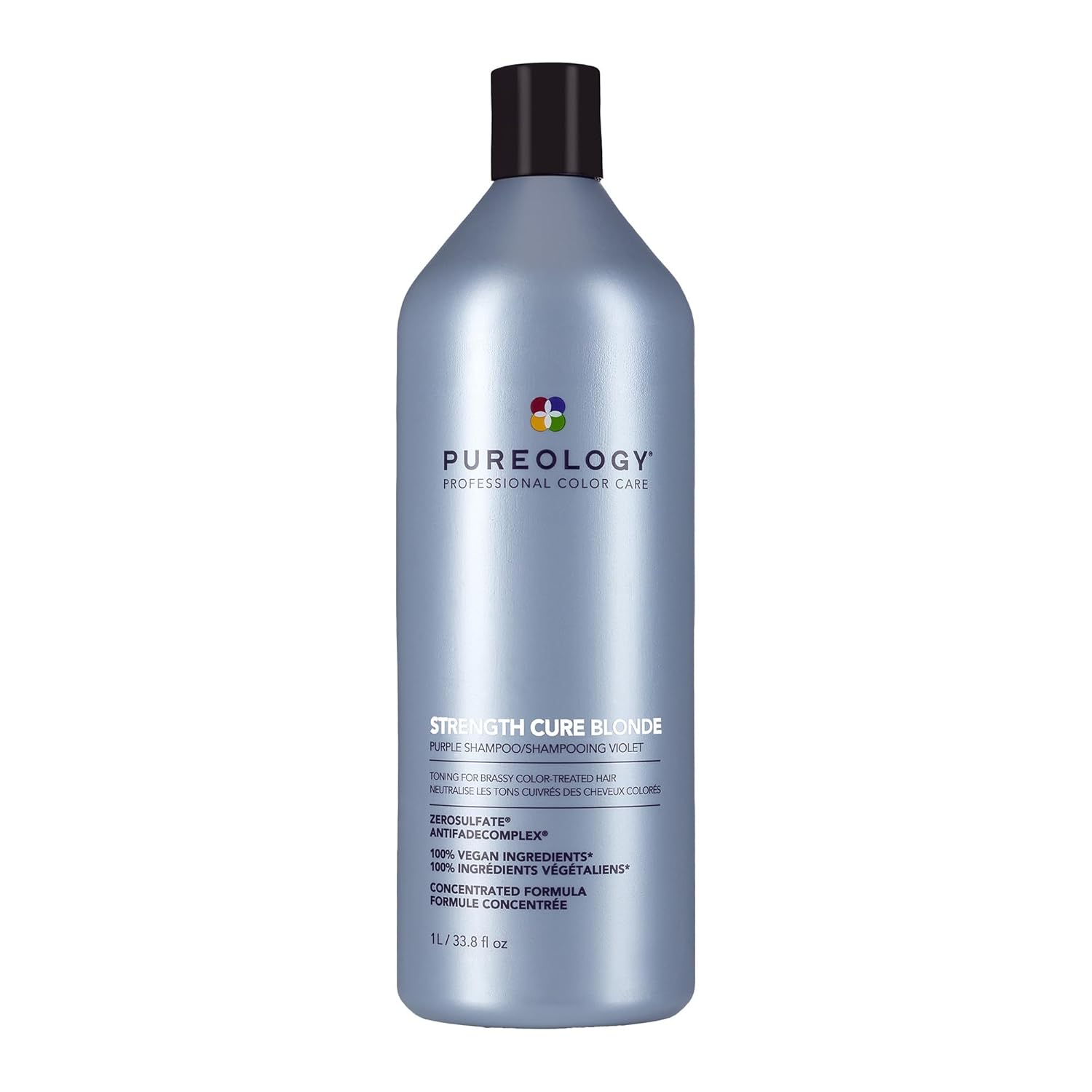 Pureology Strength Cure Blonde Shampoo for Toning Brassy Hair