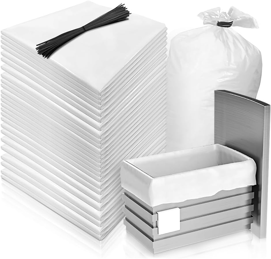 60-pack W10165294RB Trash Compactor Bags - Leak-Proof Design