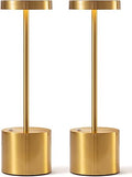Modern Cordless Small Table Lamps Set of 2 - Portable Rechargeable LED