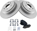 Rear Ceramic Brake Pad & Rotor Kit for 2007-2017 MDX/ODYS/PDL