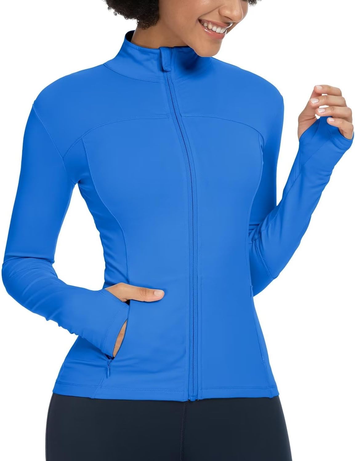 QUEENIEKE Womens Running Jackets for Yoga and Workout Activities