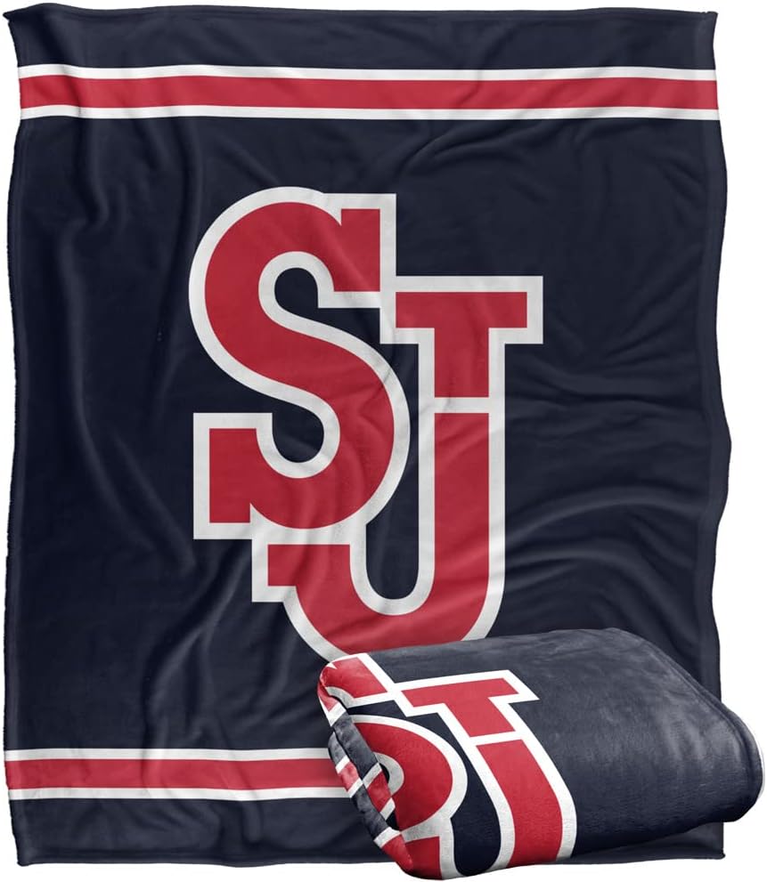Silky Touch Super Soft Throw Blanket for St. John's University Fans