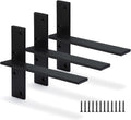 Floating Shelf Bracket 3/8 in Thick Heavy Duty Countertop Support - 3