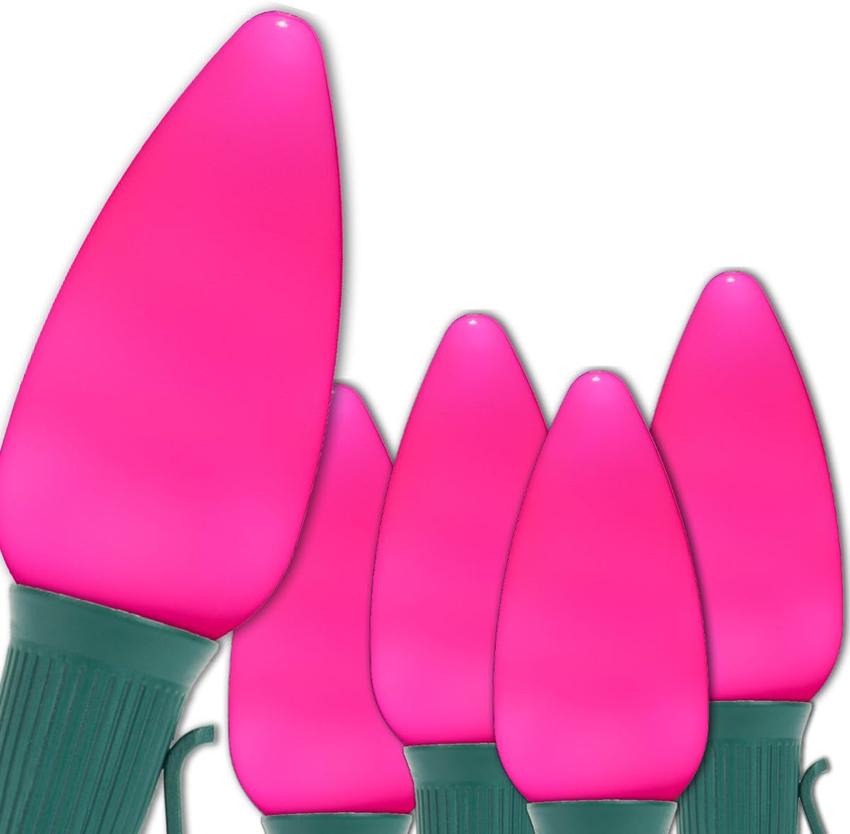 C9 OptiCore LED Commercial Outdoor Christmas Lights - Pink