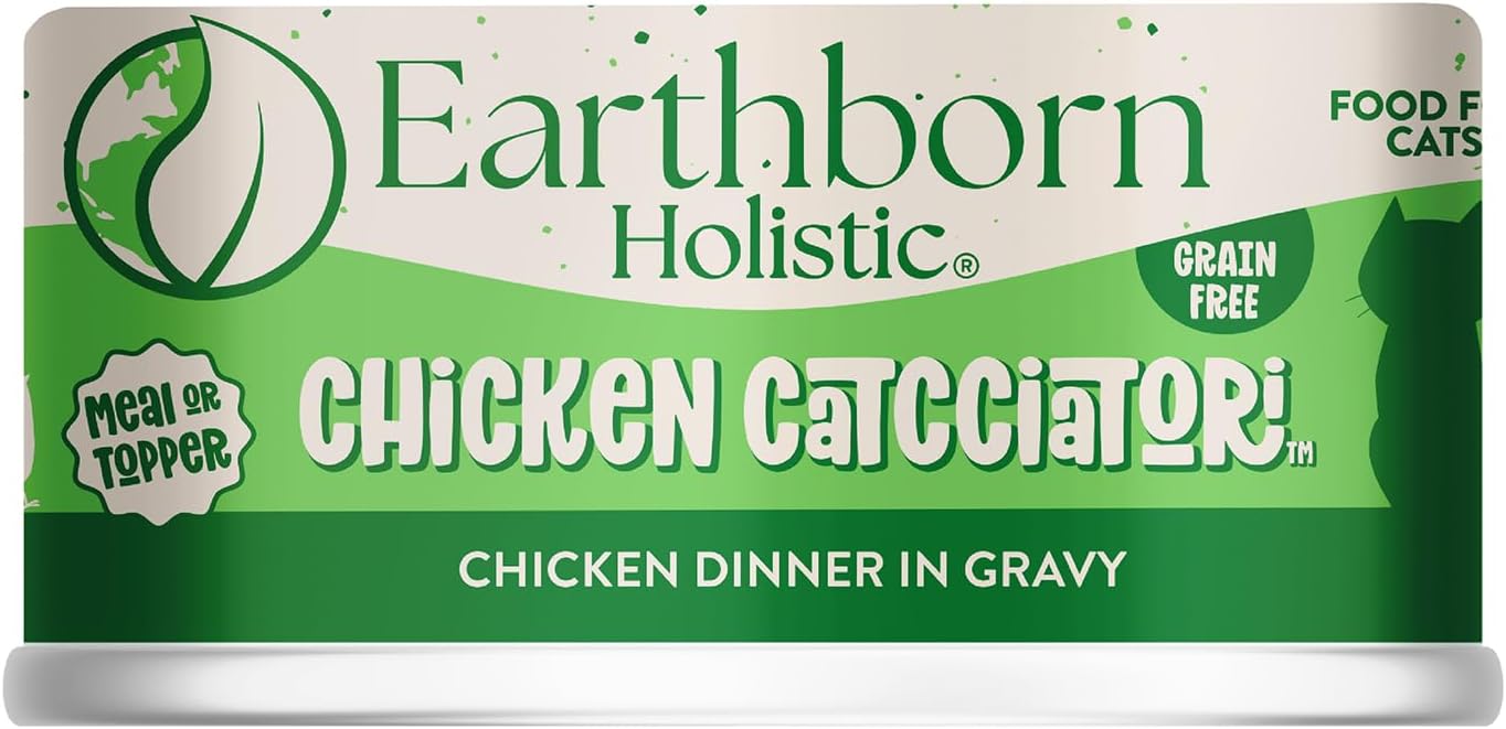 Earthborn Holistic Chicken Catcciatori Grain-Free Cat Food 3 Ounce