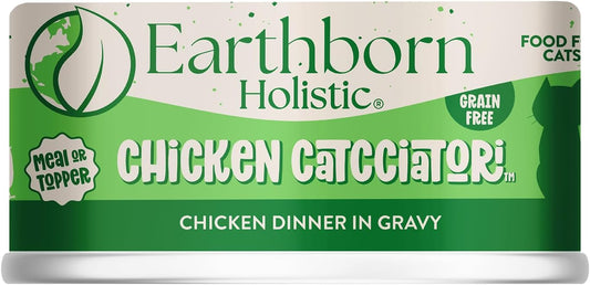 Earthborn Holistic Chicken Catcciatori Grain-Free Cat Food 3 Ounce