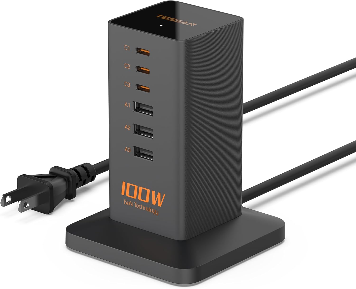 USB C Charger Block PD 100W for Multiple Devices - 6 Ports