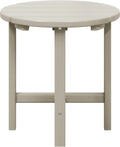 WestinTrends Dylan Adirondack Round Outdoor Side Table - Sand