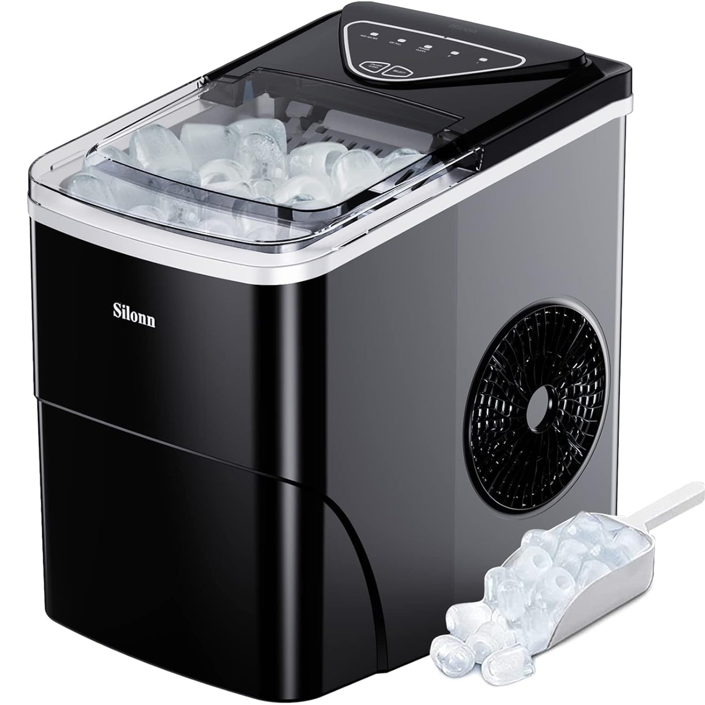 Silonn Ice Maker: 9 Cubes in 6 Mins!