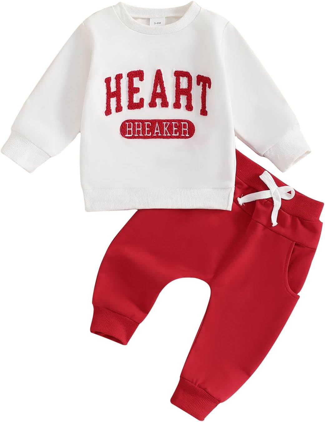 Cute Toddler Boy Sweatshirt Set for Fall/Winter