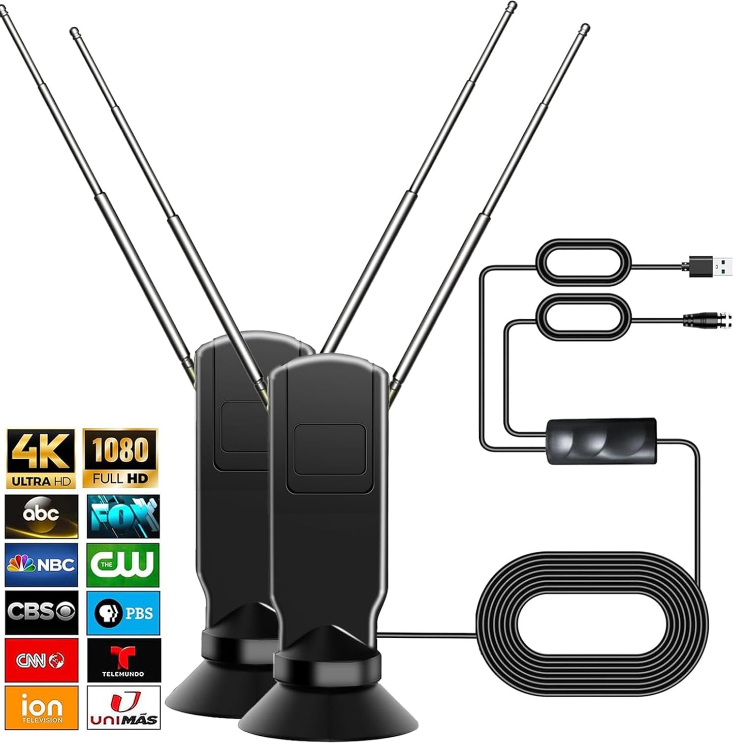 4K/8K HD TV Antenna Duo: Superior Reception!