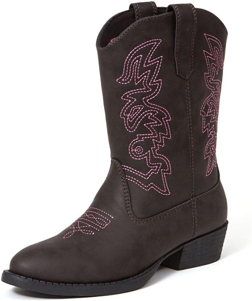 Durable Western Cowboy Boots for Kids by Deer Stags - Stylish Fit