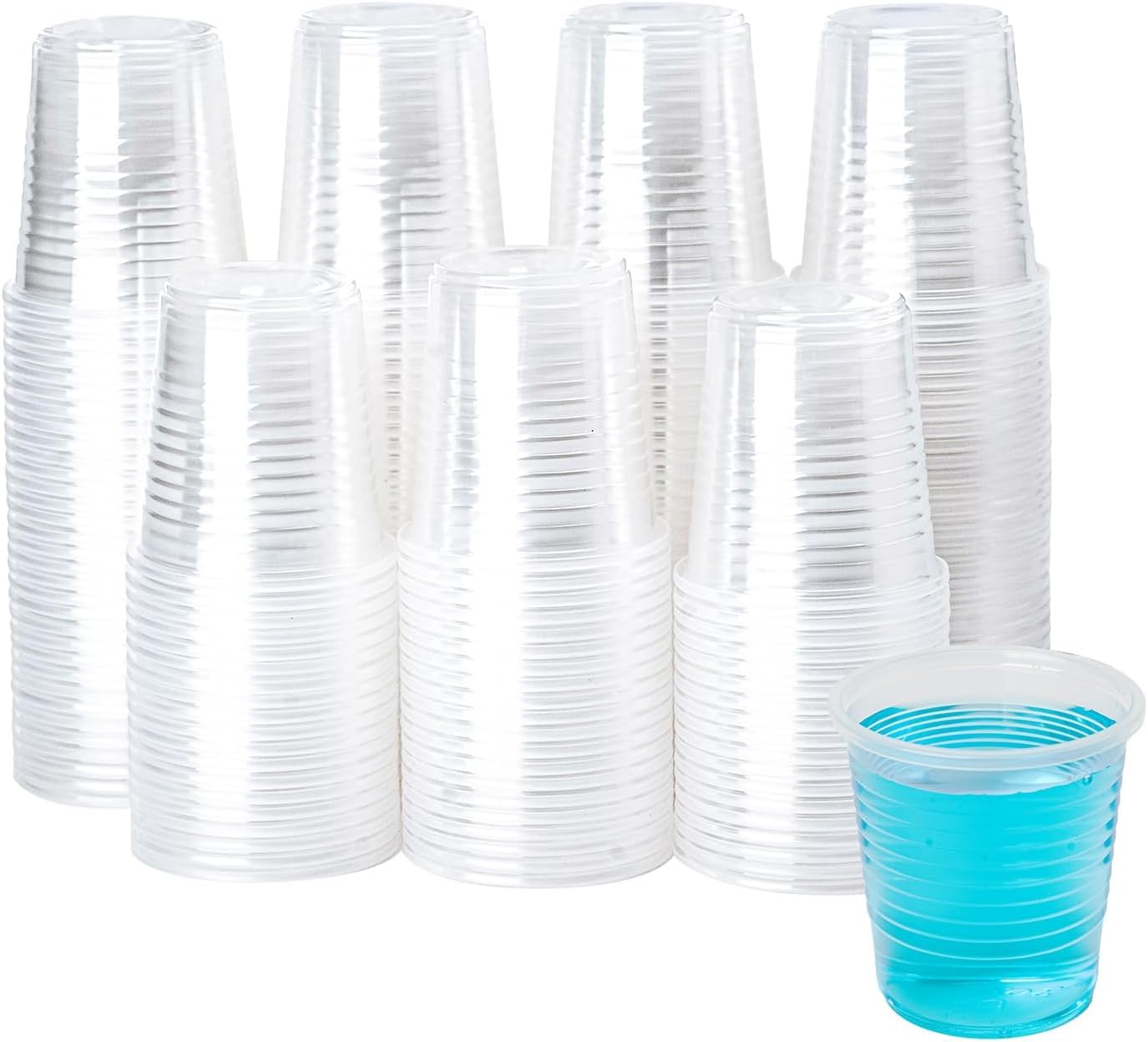 YEEHAW 3 oz Plastic Cups - 2000 Pack for Parties and Events
