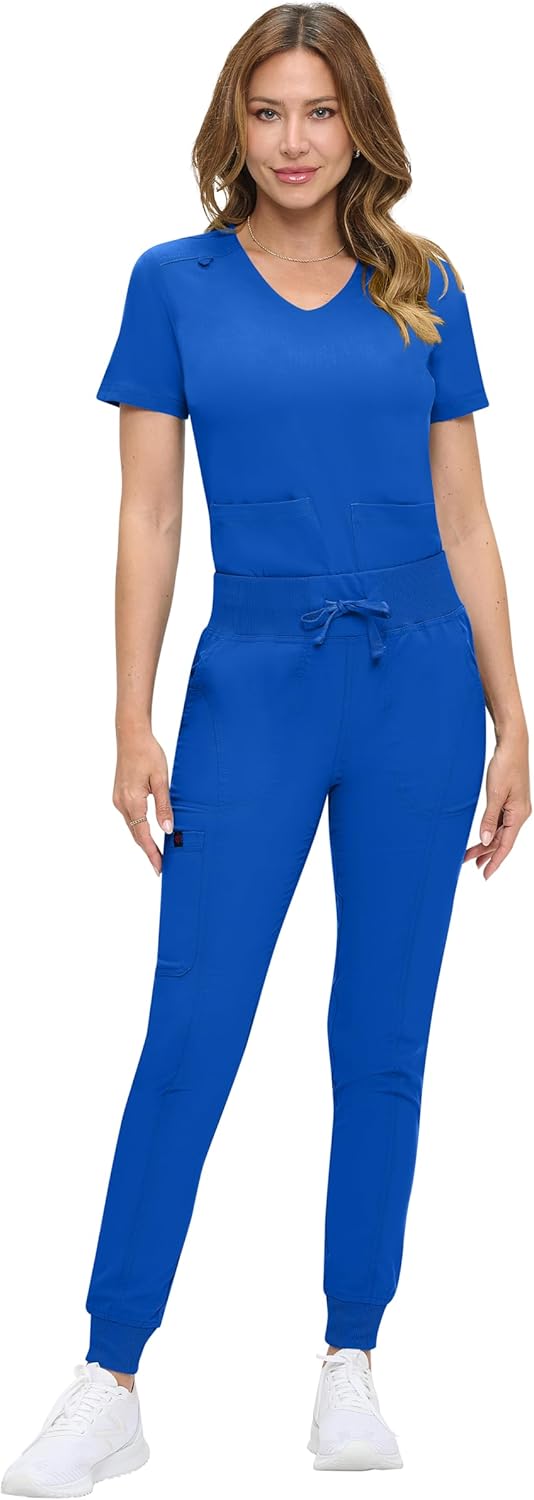Natural Uniforms Womens Ultra-Soft Luxe Stretch Jogger Scrub Set