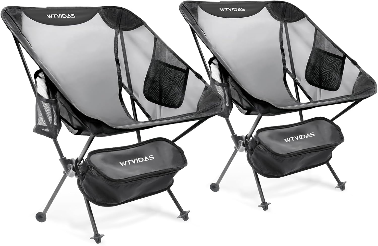 Ultralight Mesh Camping Chairs 2 Pack