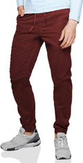 Match Men's Chino Jogger Pants - Slim Tapered Comfort Clothing