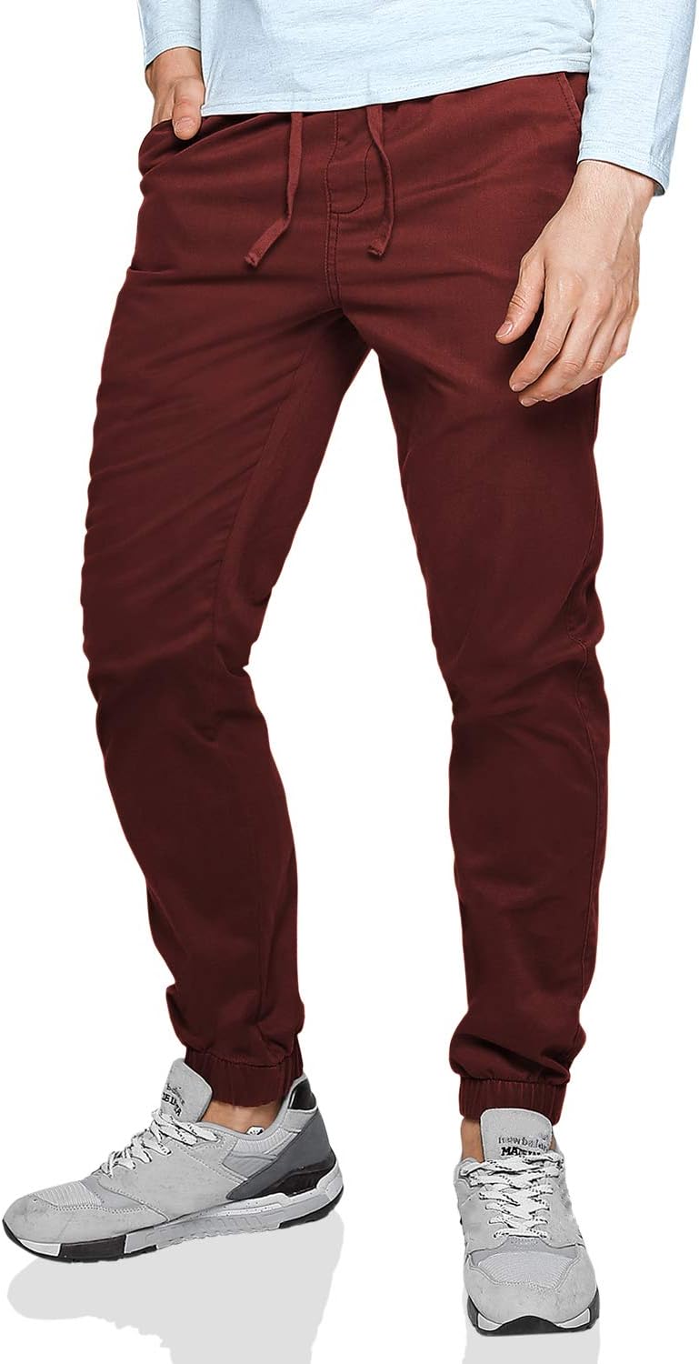 Match Men's Chino Jogger Pants for Comfort and Style