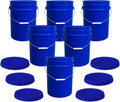 5 Gallon Bucket with Airtight Lid for Food Storage and More