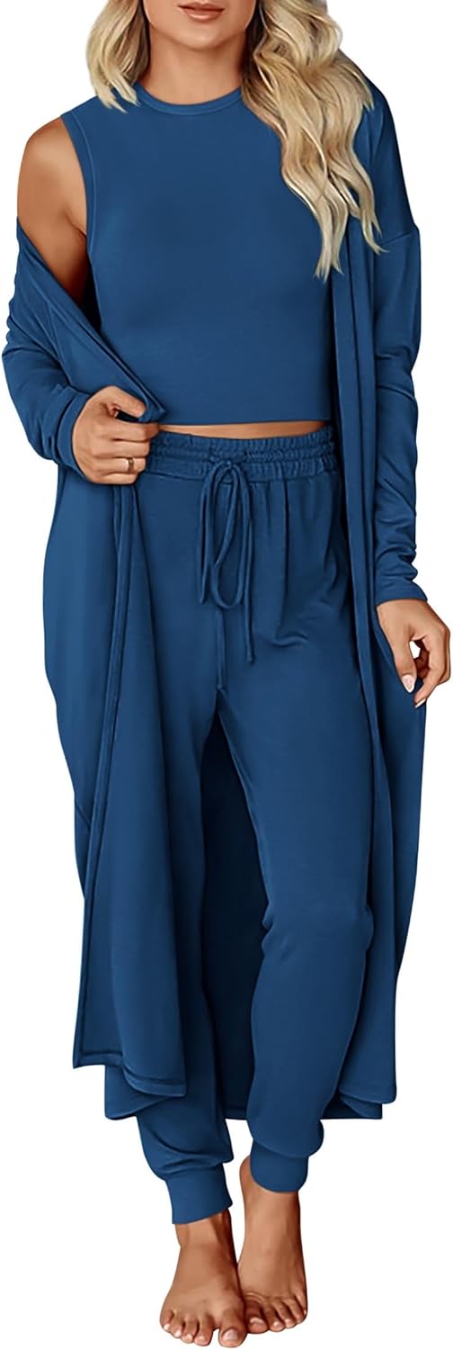 KIRUNDO 3 Piece Lounge Sets for Women Travel and Vacation Style