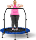 CLORIS 40in Folding Trampoline Rebounder - Compact Home Workout