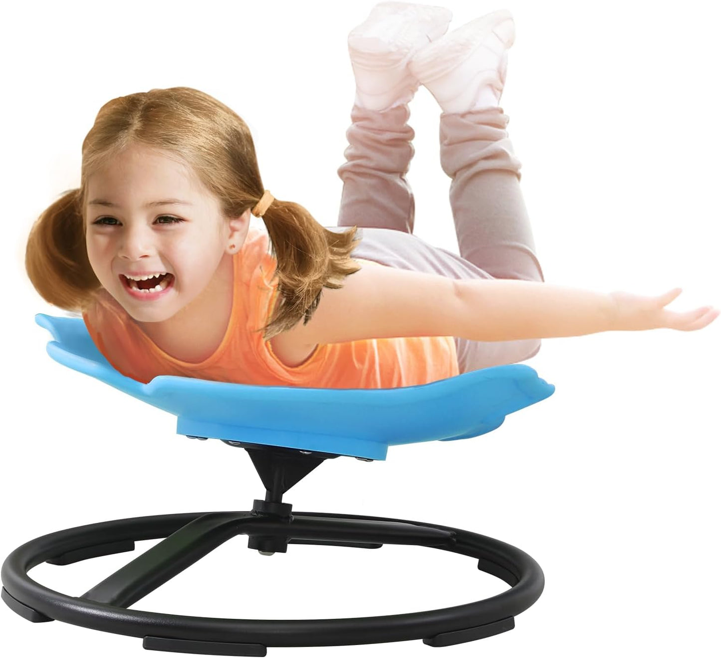 Fish-Shaped Sensory Spin Chair for Enhanced Balance & Coordination
