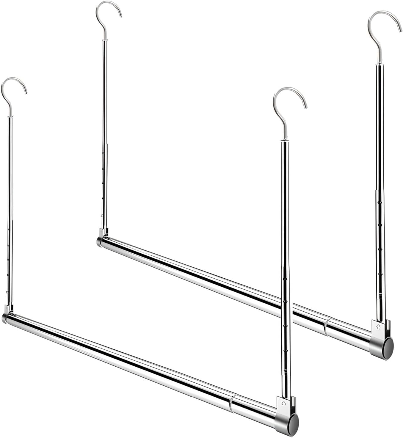 Adjustable Hanging Closet Rod for Space-Saving Solutions