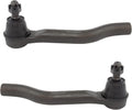 TRQ Front Outer Tie Rod Set Compatible with 2015-2019 Acura TLX