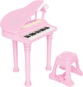 Kids Piano Keyboard Toy - 31-Key Toddler Piano with Microphone