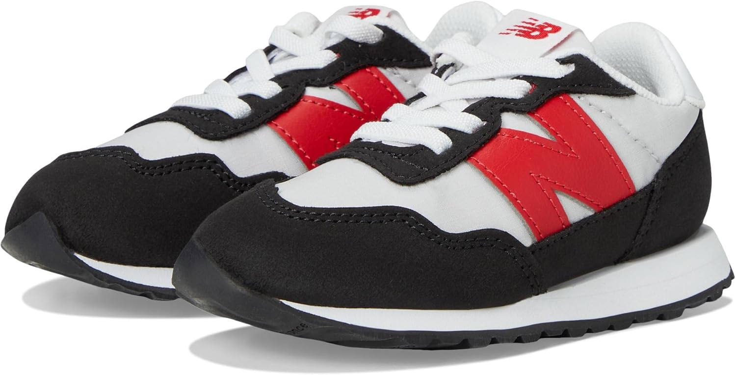 New Balance Unisex-Child 237 V1 Bungee Sneaker for Kids