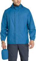 33,000ft Packable Rain Jacket Men's Lightweight Waterproof Shell easy