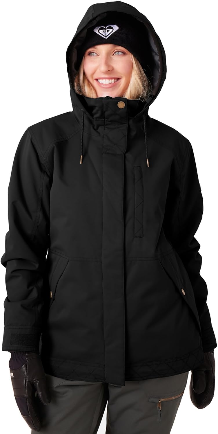 Roxy womens Billie Jacket 10k Waterproof Snow Jacket Review