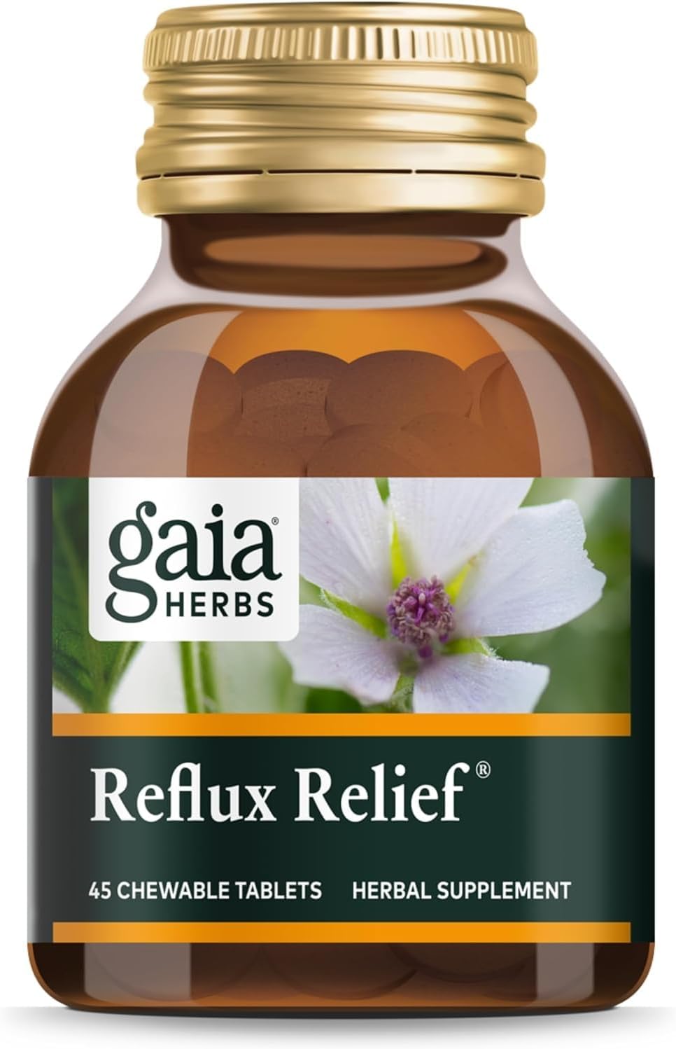 Gaia Herbs Reflux Relief for Heartburn and Indigestion Relief