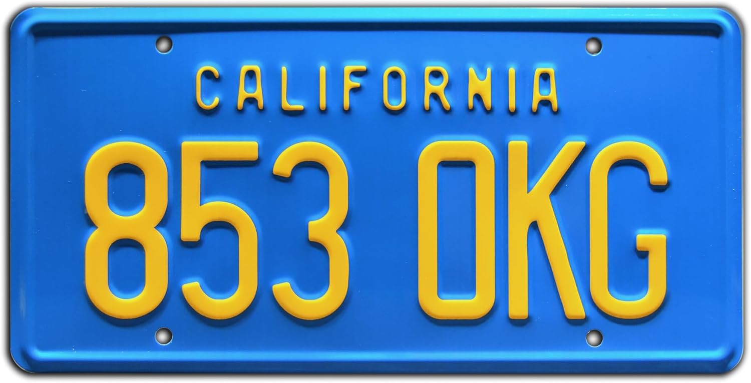 Rockford Files Metal License Plate by Celebrity Machines