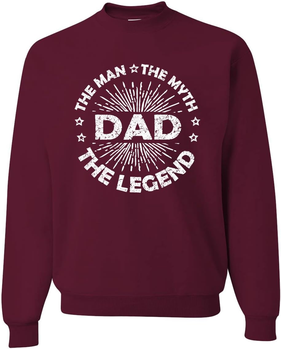 Wild Bobby Dad Man Myth Legend Funny Sweatshirt for Fathers Day