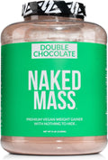 Naked Vegan Mass Double Chocolate Weight Gainer - Clean 1,260 Cal