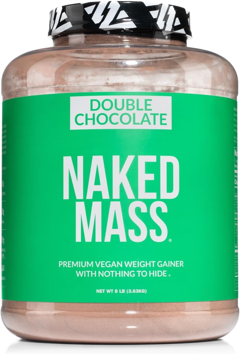 Double Chocolate Vegan Mass Gainer - 1,260 Calories, 50G Protein