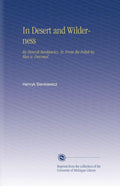 In Desert and Wilderness by Henryk Sienkiewicz - Classic Adventure