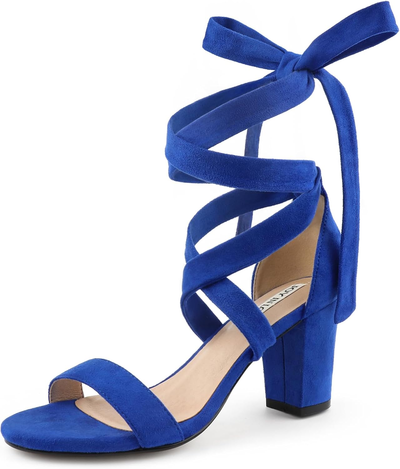 JOY IN LOVE Women's Lace Up Heels for Stylish Comfort