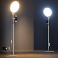 10.5 in Ring Light with 72 in Tripod and Phone Holder - Soft