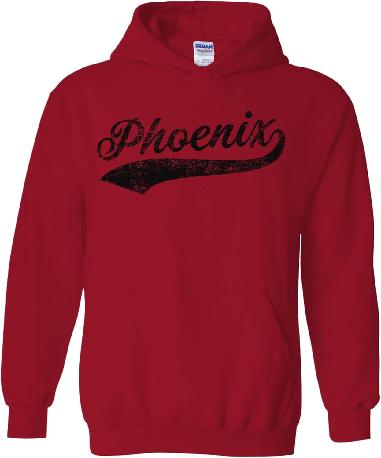 Hometown Baseball Script Hoodie - Perfect for Sports Fans