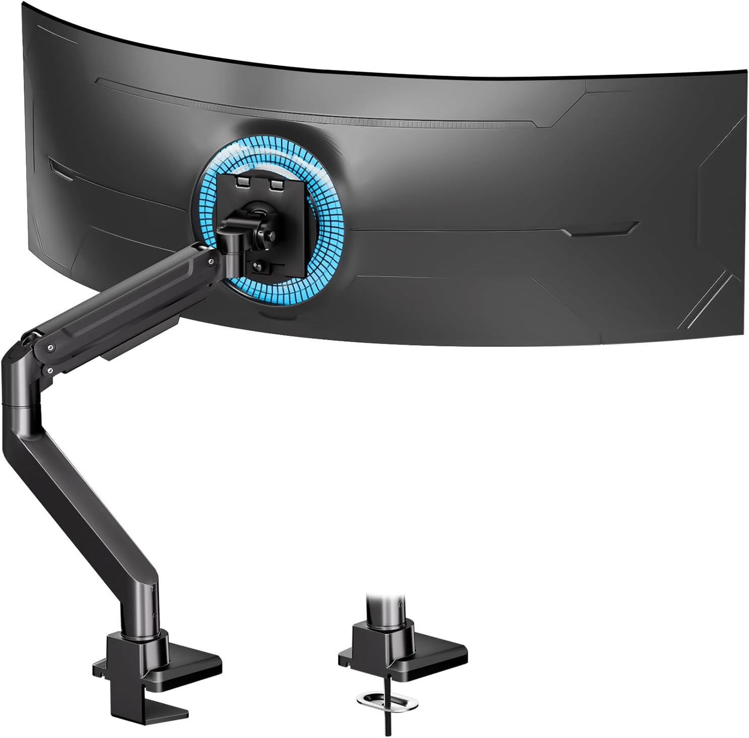 Single Monitor Arm Heavy-Duty for 17-49 inch Screens