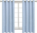 BGment Star Room Darkening Curtains for Kids Bedroom, 52 x 63 in