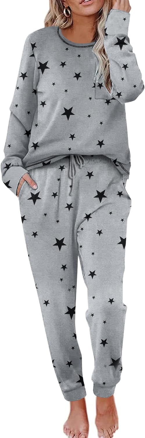 Ekouaer Women's Long Sleeve Pajama Set for Ultimate Comfort