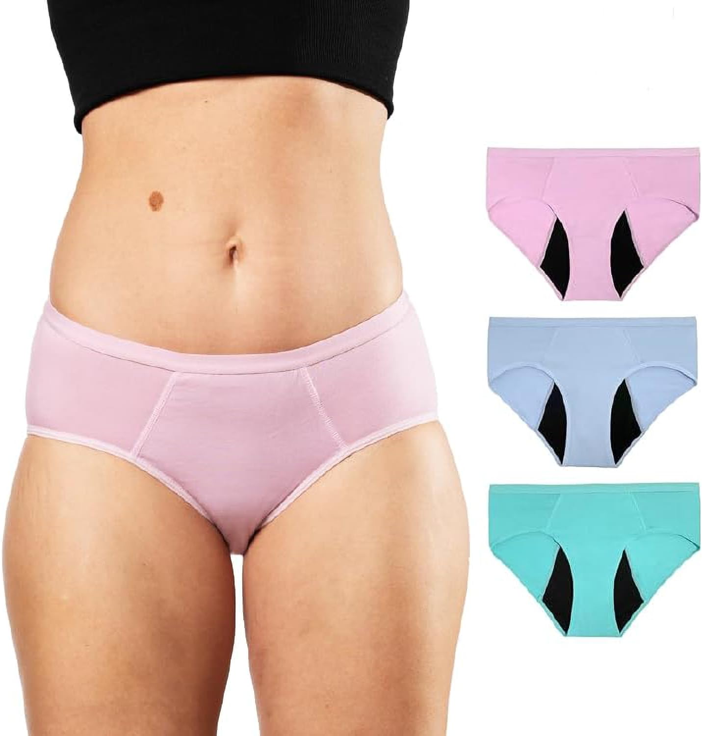 Bambody Absorbent Briefs: Super Comfy Leakproof Period Panties