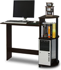 Compact Computer Desk with Shelves - Space-Saving Home Office Desk