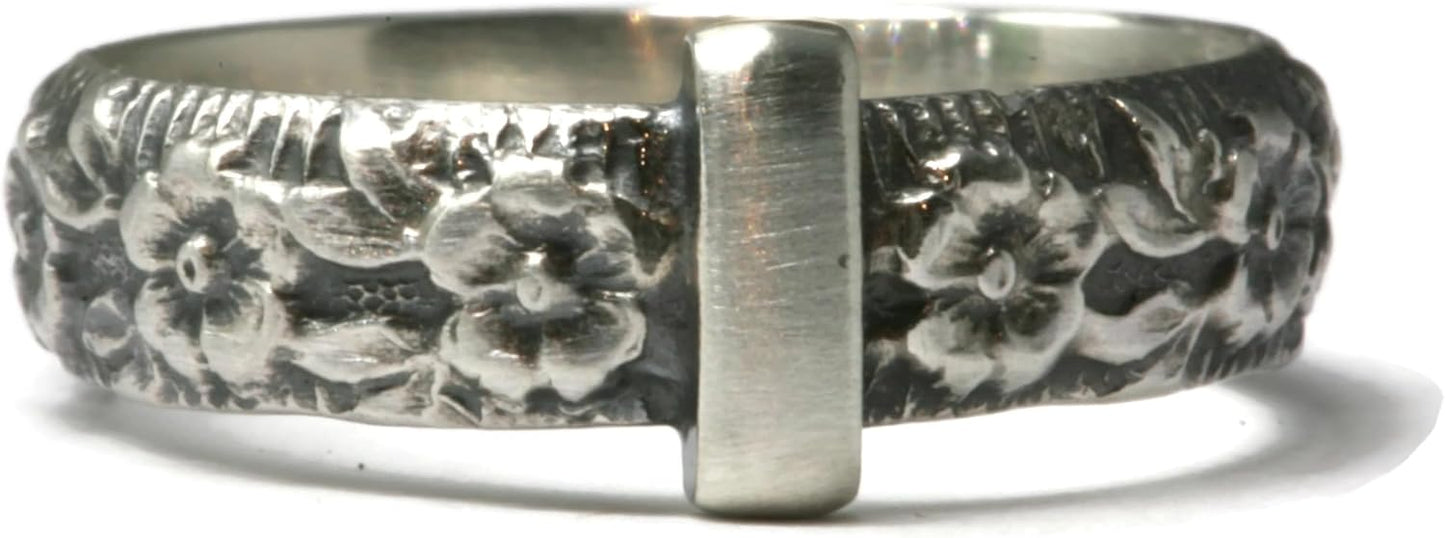 Handmade Outlander Celtic Style 925 Sterling Silver Ring