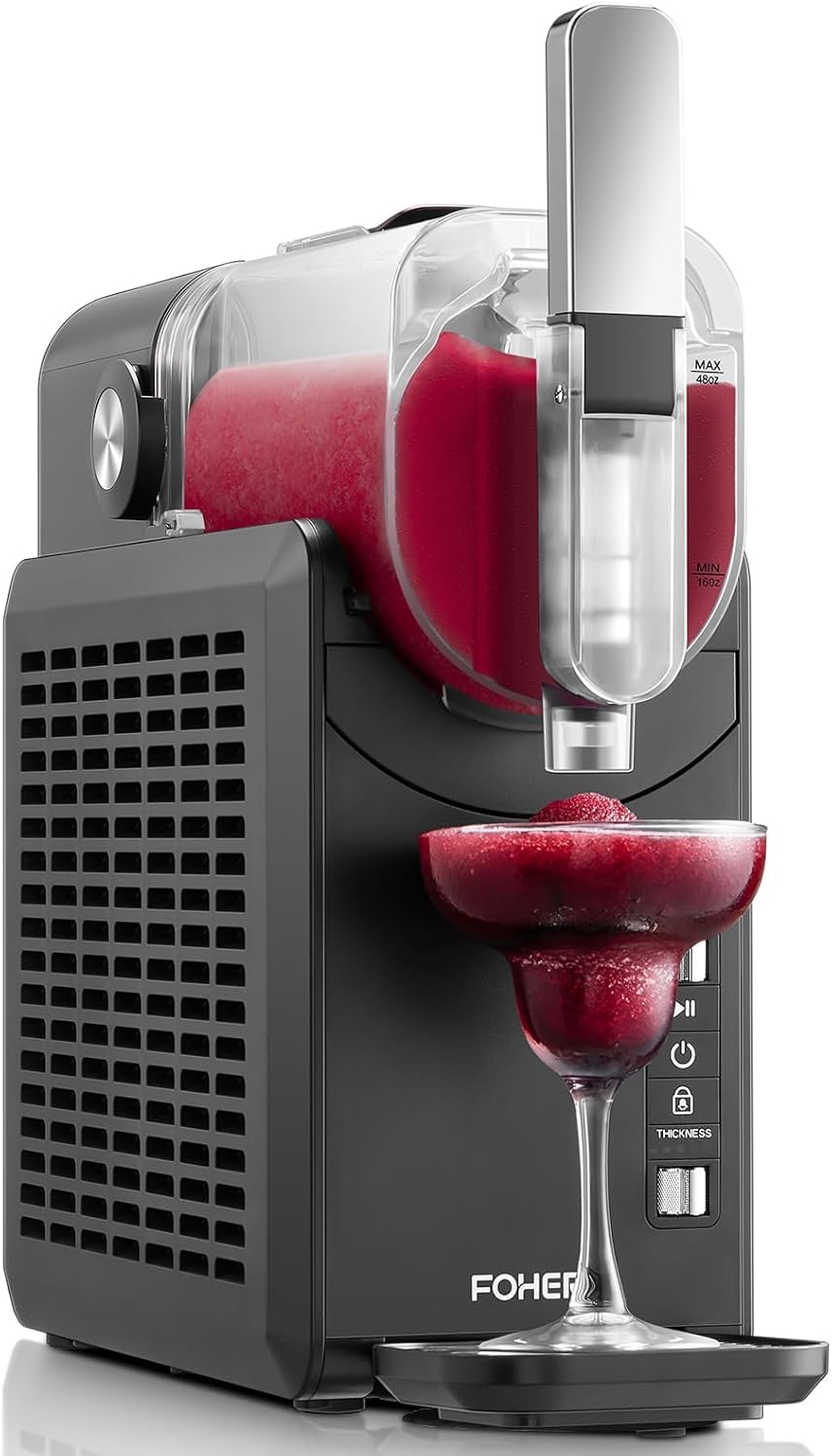 5-in-1 Slushie Machine - No Ice, Quick Clean, Pro Margaritas - FOHERE