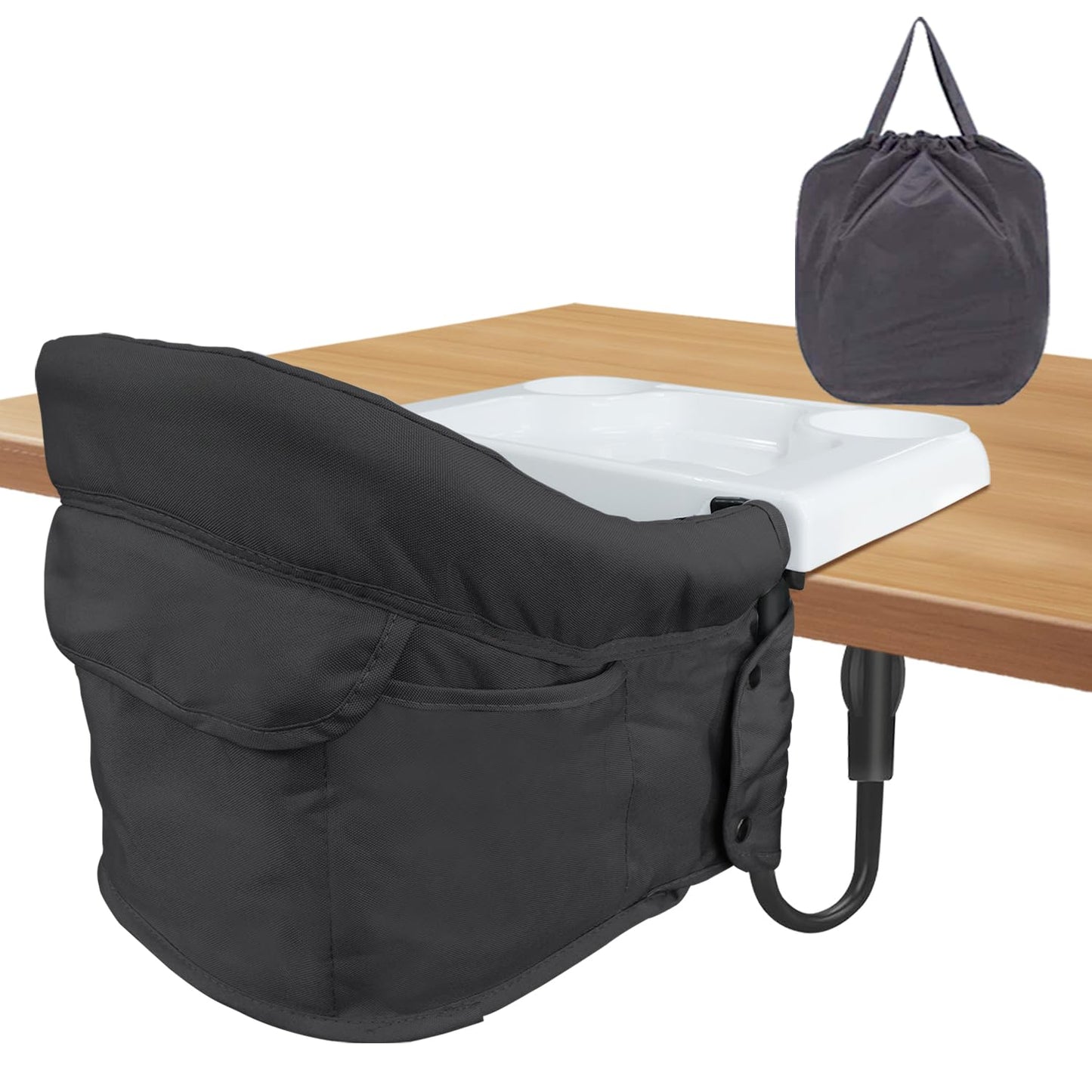 Ravmix Hook on High Chair for Baby - Portable Table Chair